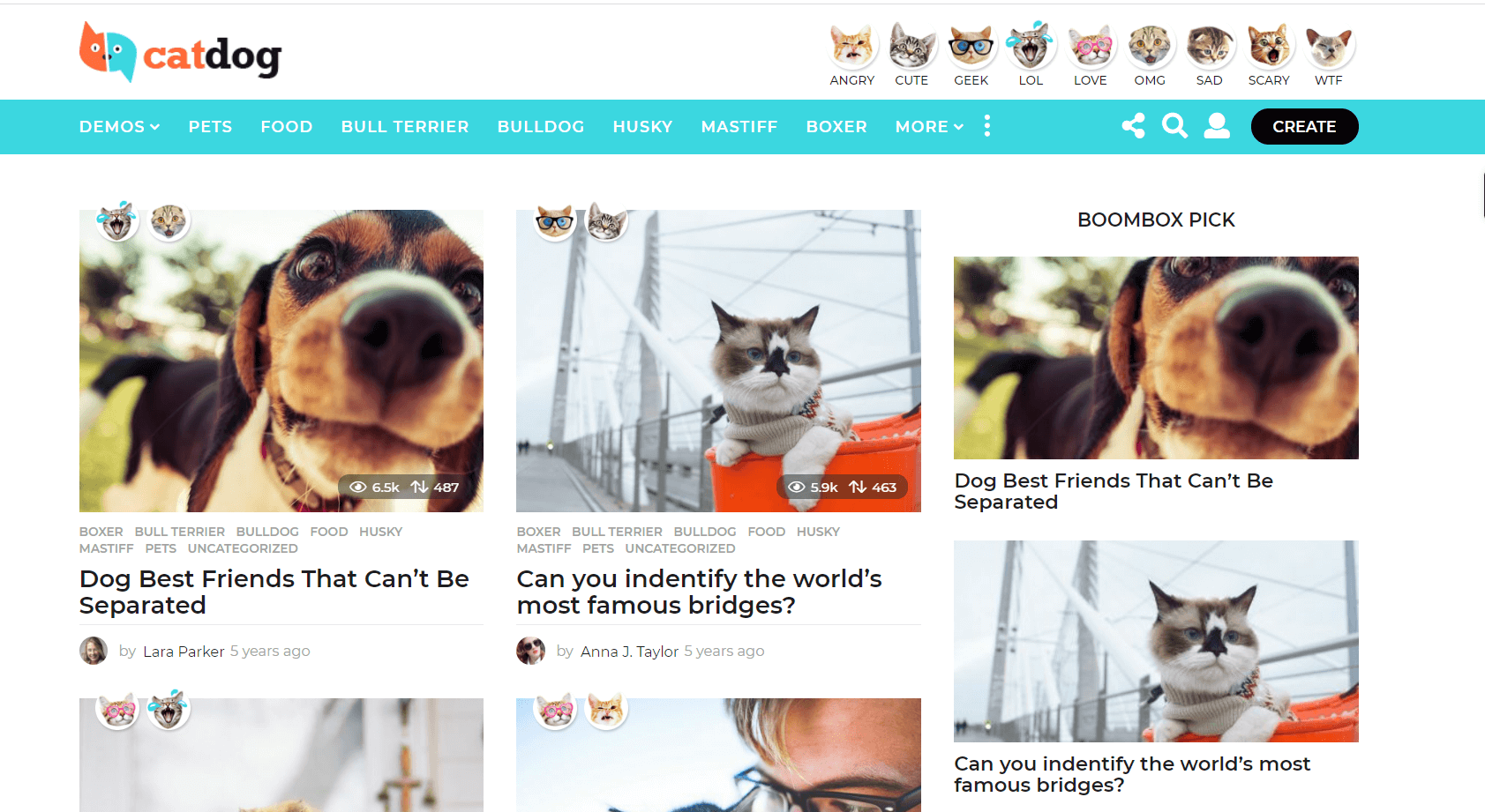 boombox reddit style wordpress themes